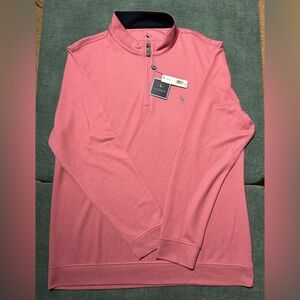 TailorByrd Collection Men’s Modal/Polyester Blend Pullover Sunwashed Red- XL NWT